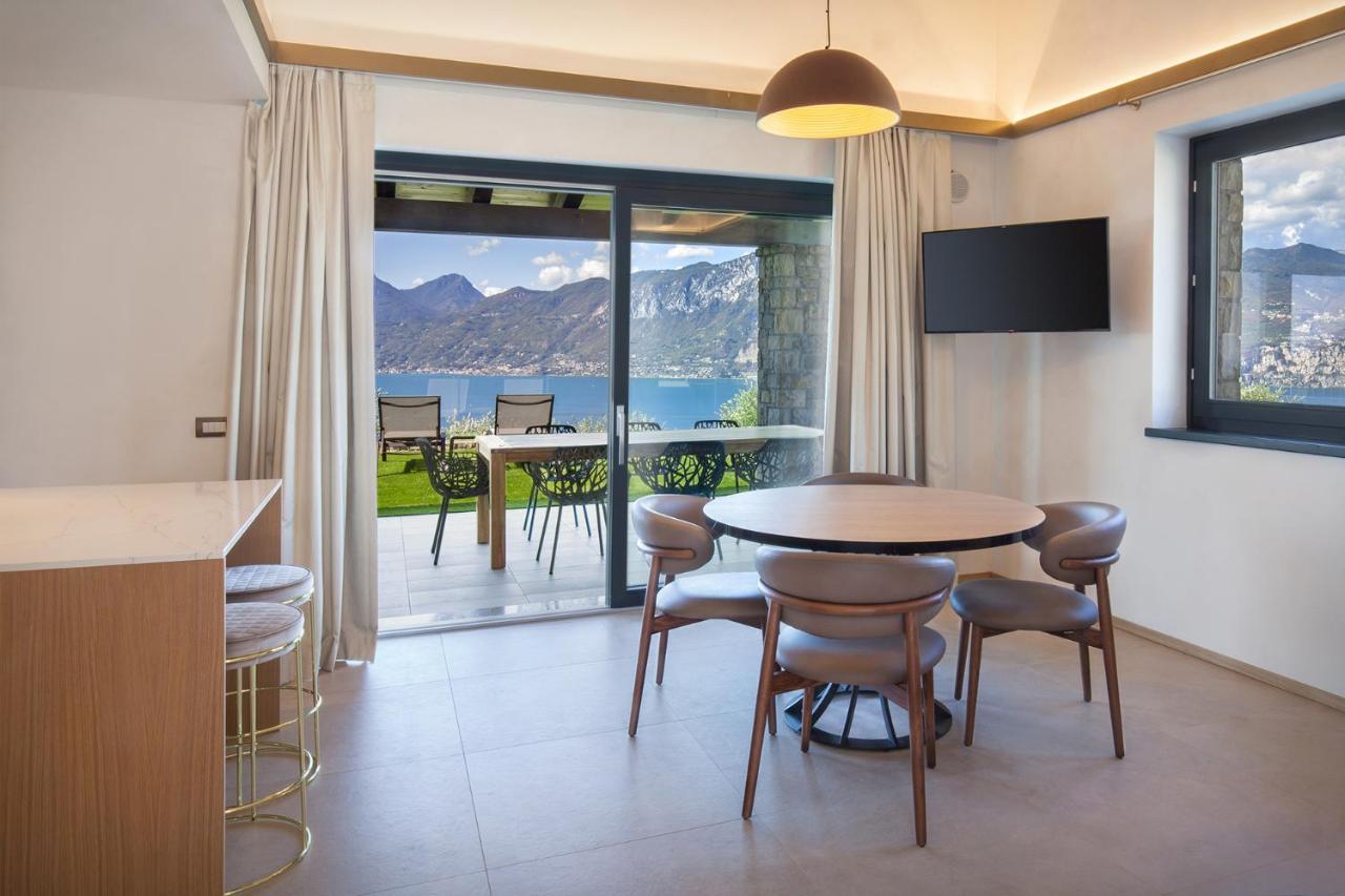 Villa Divina - Apt Icona Con Piscina E Vista Lago Кастелето ди Бренцоне Екстериор снимка