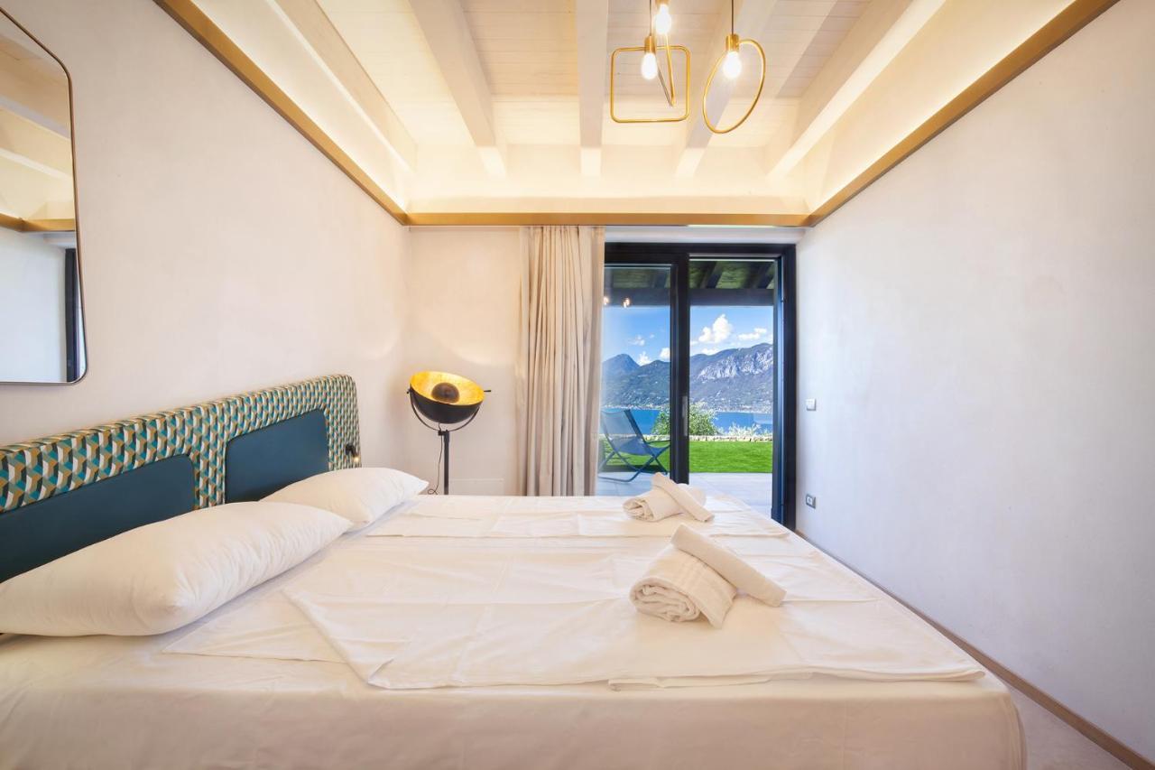 Villa Divina - Apt Icona Con Piscina E Vista Lago Кастелето ди Бренцоне Екстериор снимка